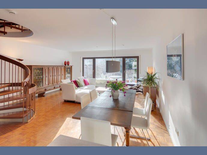 Möbliert: Helles, schickes Reiheneckhaus, 81379 München (Sendling Sendling-Westpark Thalk. Obersendl.-Forsten-Fürstenr.-Solln)