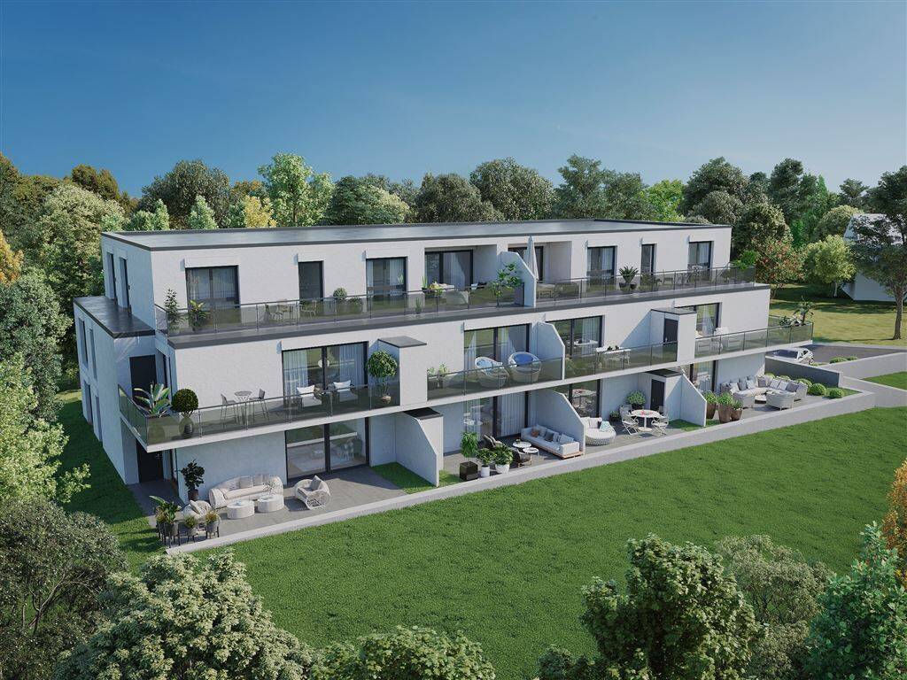 Da freut sich das Kind und der Hund… 4 Zimmer- Neubau- Wohnung mit 327 m² Gartenanteil, QNG-Plus-Standard, 90607 Rückersdorf