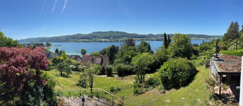 Traumhaftes Anwesen mit unverbaubarer 180° Seesicht in Bestlage und zweitem Baugrundstück, 78337 Öhningen