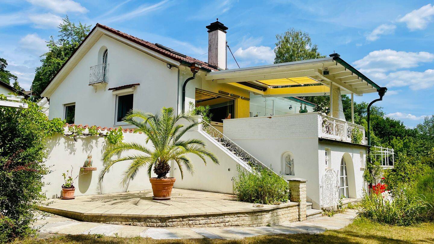 Exklusive Bungalow-Villa mit parkähnlichem Grundstück in Bestlage von 66969 Lemberg-Langmühle, 66969 Lemberg