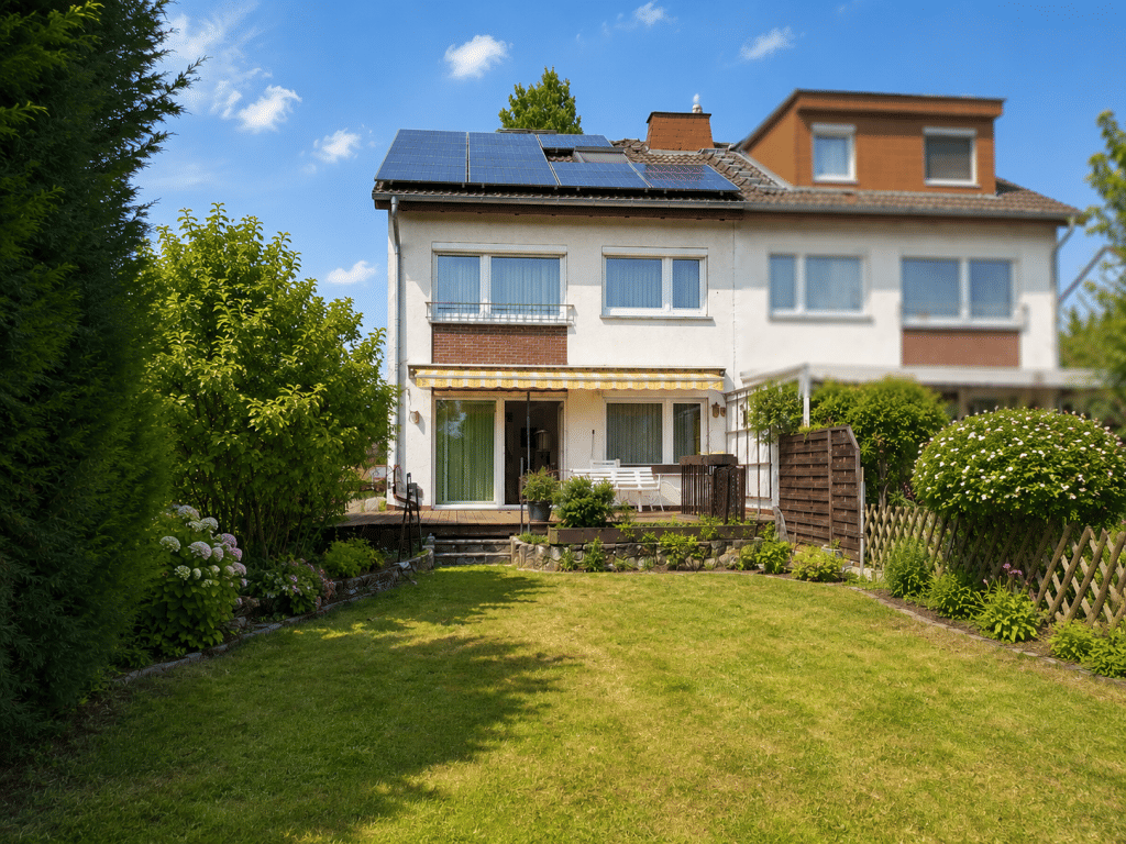 Attraktive Doppelhaushälfte mit Garage und schönem Garten in Eschborn-Niederhöchstadt!, 65760 Eschborn