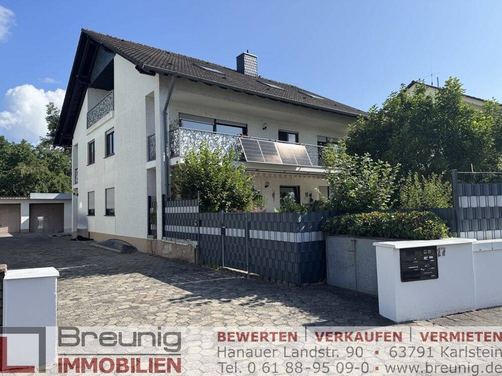 Gepflegte 3-Zi.-DG-Wohnung mit Loggia & EBK in ruhiger Lage von Karlstein-Dettingen, 63791 Karlstein a. Main