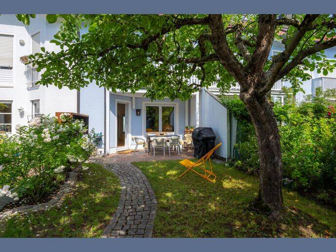 Möbliert: Gepflegtes Reihenmittelhaus mit Garten in ruhiger Lage, 81547 München (Obergiesing Untergiesing-Harlaching)