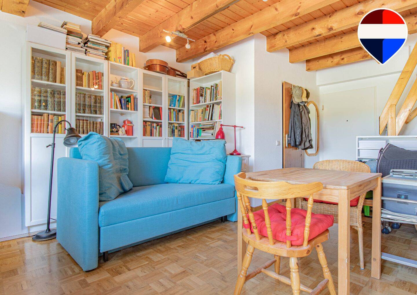 1,5-Zimmer Dachgeschosswohnung mit Galerie und Balkon – Natur pur in ruhiger Sackgasse in Ühlingen, 79777 Ühlingen-Birkendorf