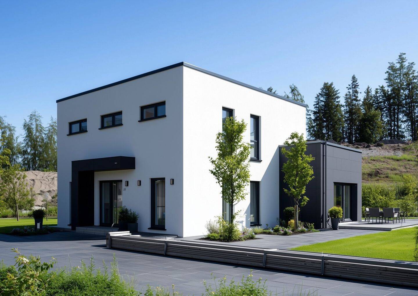 Kubus-Architektur trifft Tollensesee-Idylle: Ihr modernes Designer- Haus, 17094 Groß Nemerow