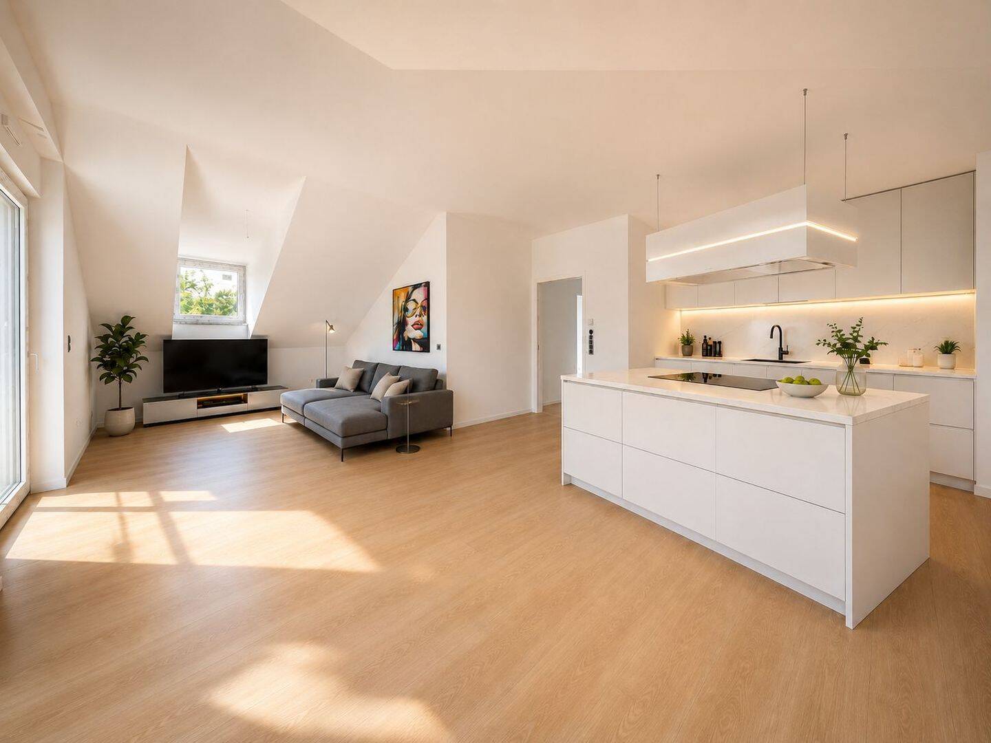 Oben angekommen: Dachgeschosswohnung mit Süd-West-Ausrichtung und besonderem Rückzugswert, 64342 Seeheim-Jugenheim