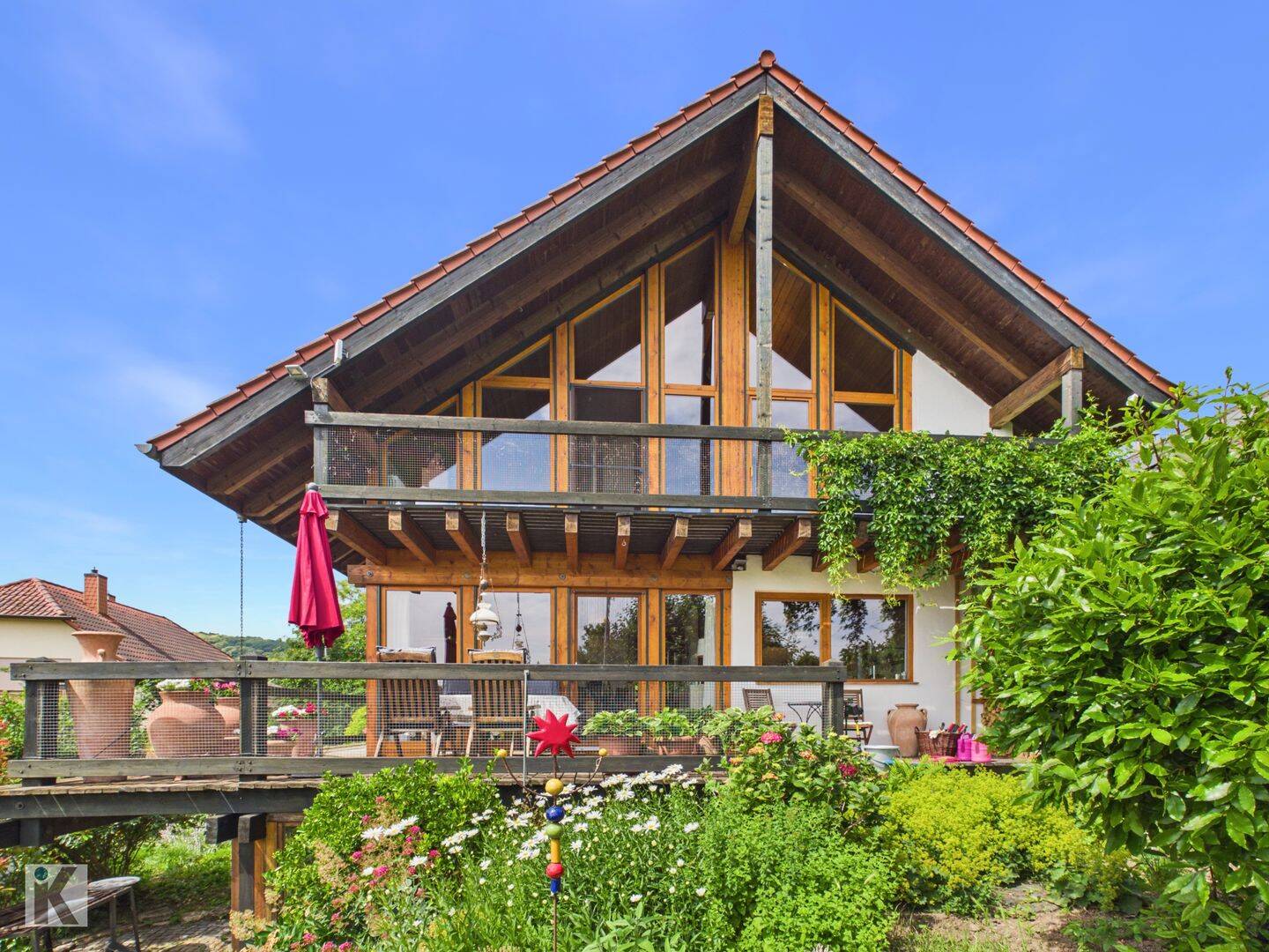 Wohnen wie im Urlaub – außergewöhnliche Architektur und idyllischer Garten, 67273 Weisenheim am Berg