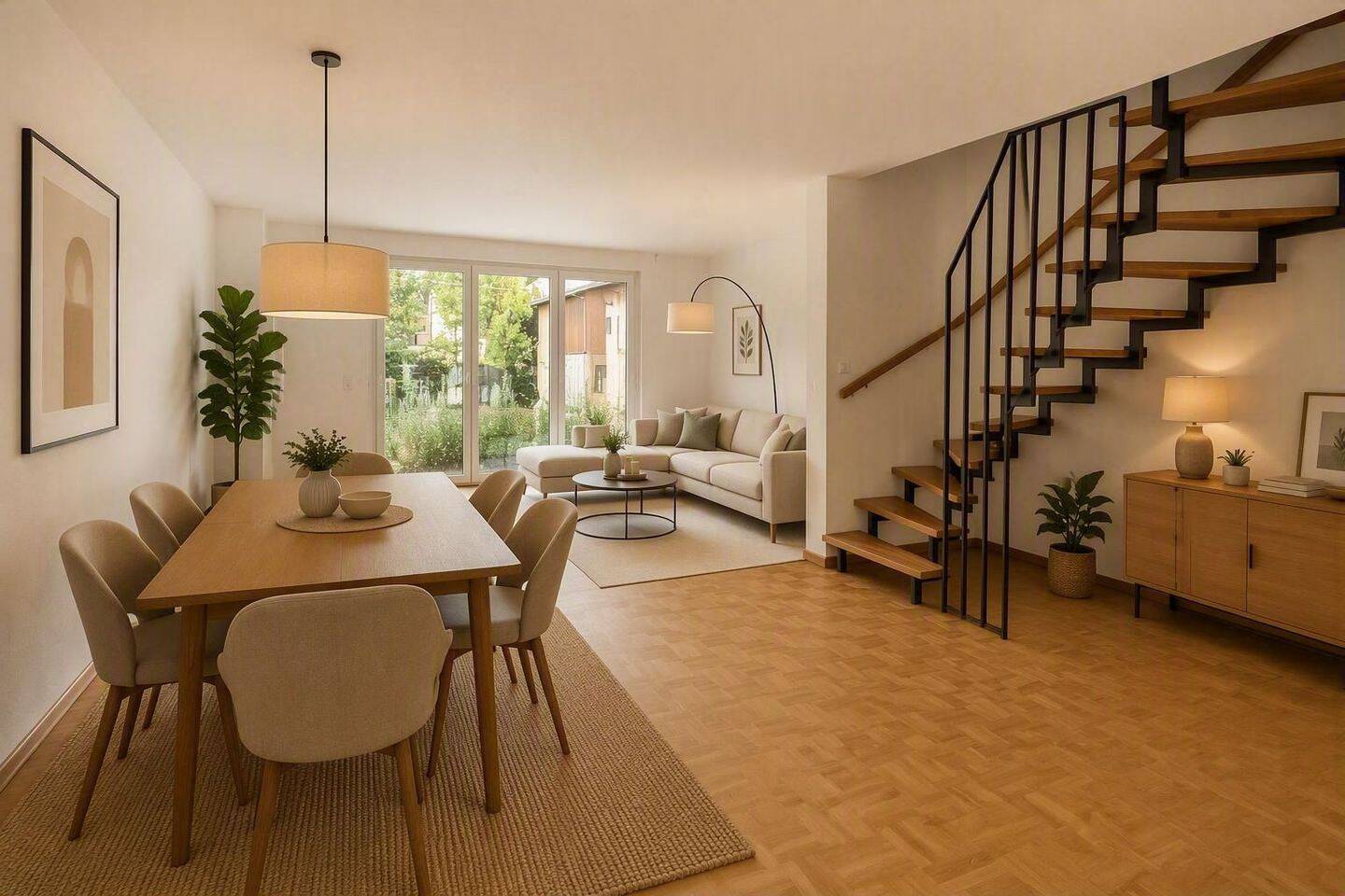 Neubau-Reihenhaus mit Garten, EBK & Wärmepumpe in Rutesheim, 71277 Rutesheim