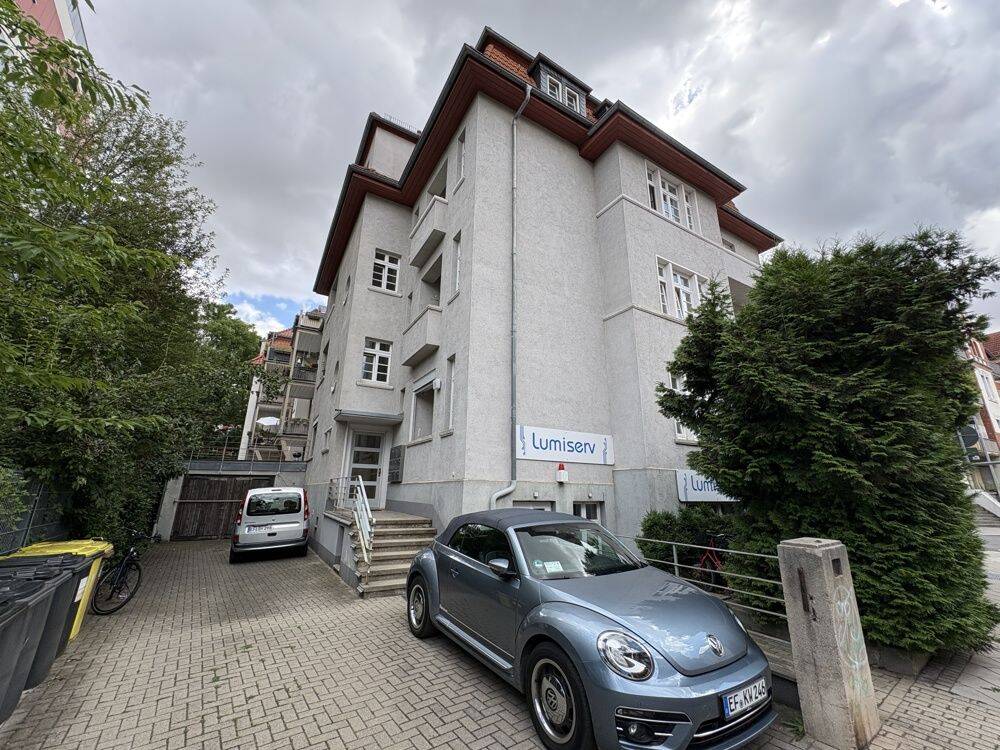 Großzügige 3-Zimmer-Wohnung nach Renovierung – mit Balkon an der Küche und Loggia am Wohnzimmer, 99084 Erfurt (Altstadt Brühlervorstadt Löbervorstadt)