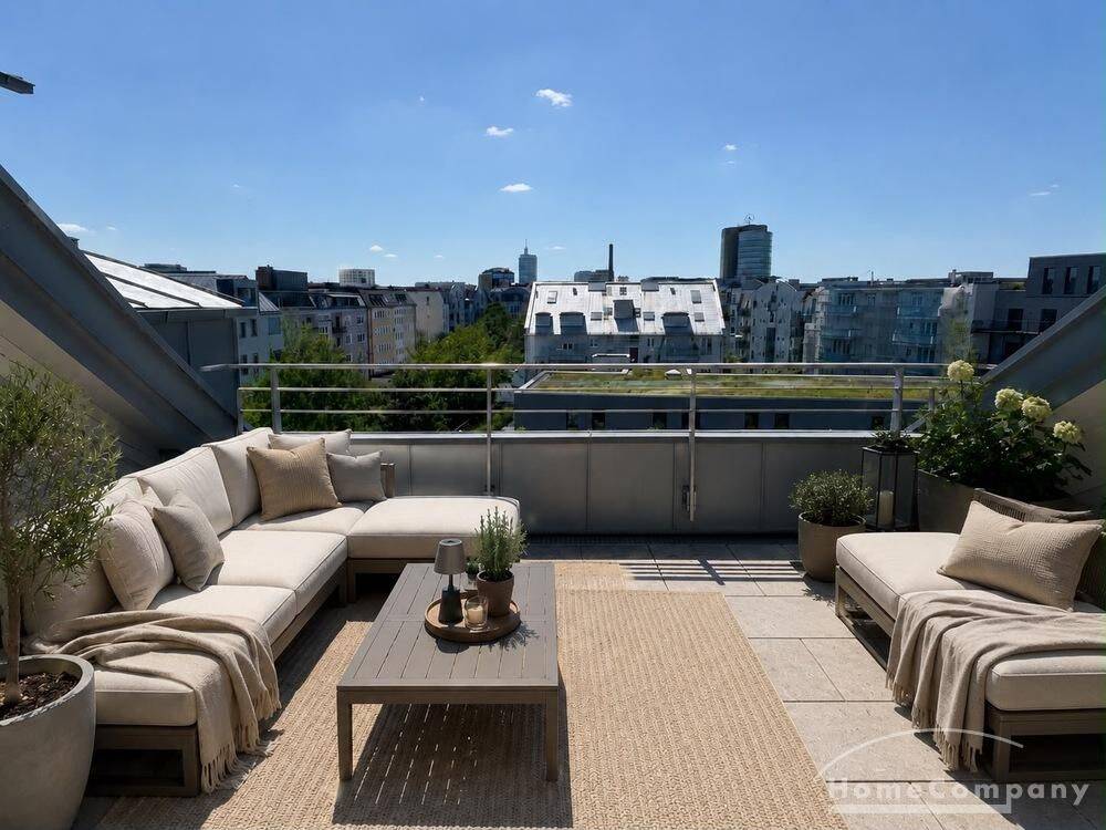 Luxus-Penthouse mit zwei Dachterrassen in Neuhausen, 80636 München (Maxvorstadt Neuhausen-Nymphenburg)