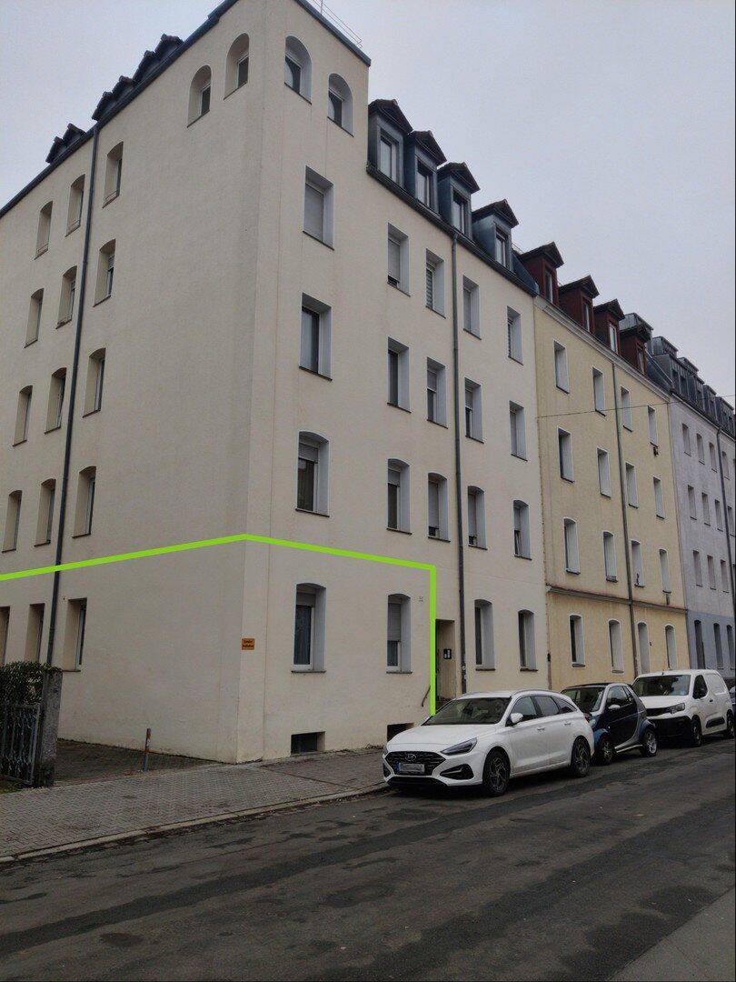 Gepflegte, gut geschnittene 2-Zimmer-Wohnung nähe Stadtpark, 90765 Fürth