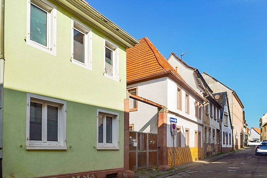 Grünstadt Innenstadt, 2 Häuser mit 3 Whg. zum kleinen Preis-nur Versteigerung-keine Maklerprovision, 67269 Grünstadt