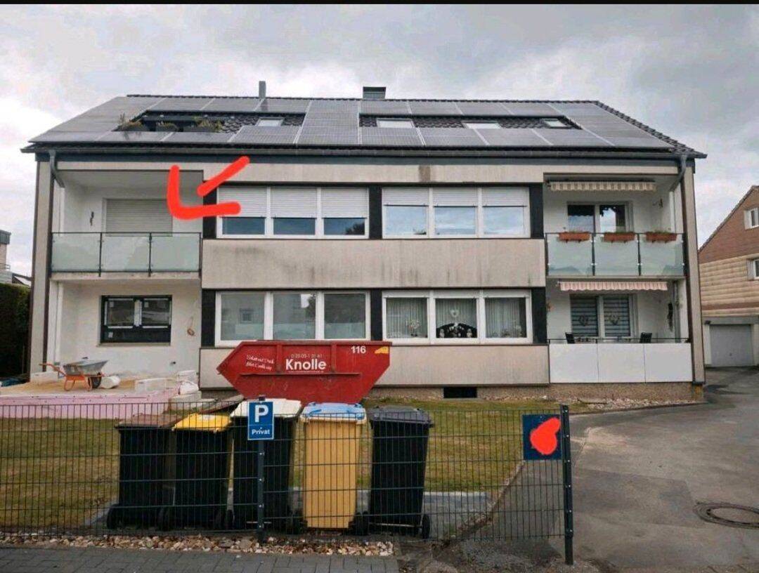 Moderne 3,5-Zi.Wohnung mit Balkon im Herzen von Dortmund-Wickede, 44319 Dortmund (Asseln Husen Kurl Neuasseln Wickede)