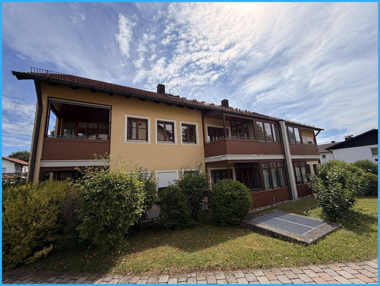 DIPL.-Immowirt MAIER !! tolle lichtdurchflutete Wohnung mit Wintergarten in ruhiger Lage, 94099 Ruhstorf a.d. Rott