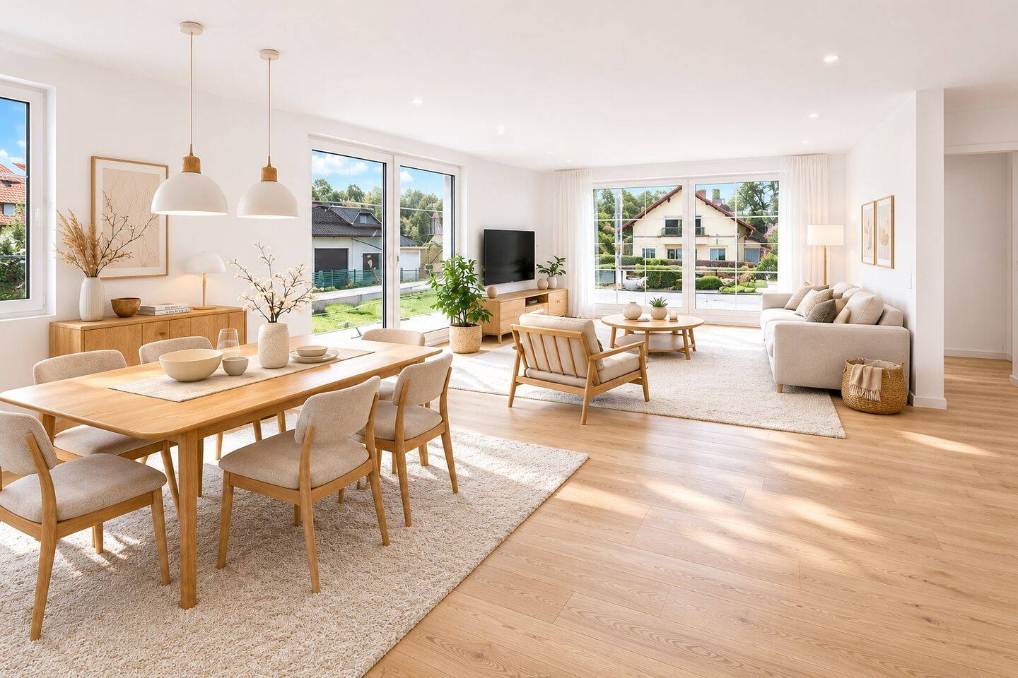 *kurzfristig verfügbar* barrierefreie 3,5 Zimmer-Neubauwohnung * KFW 40 * kleine Wohneinheit, 69256 Mauer