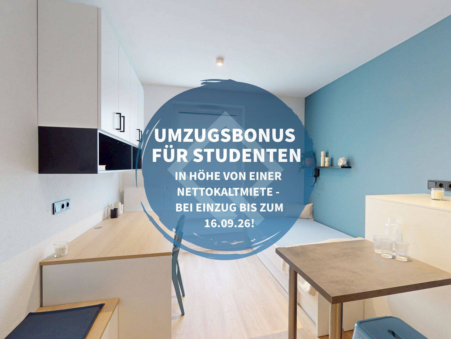 1 Monat mietfrei! Modernes Studentenwohnen im Quartillion – möbliert und zentral im Rheingauviertel, 65197 Wiesbaden (Biebrich Dotzheim Wiesbaden)