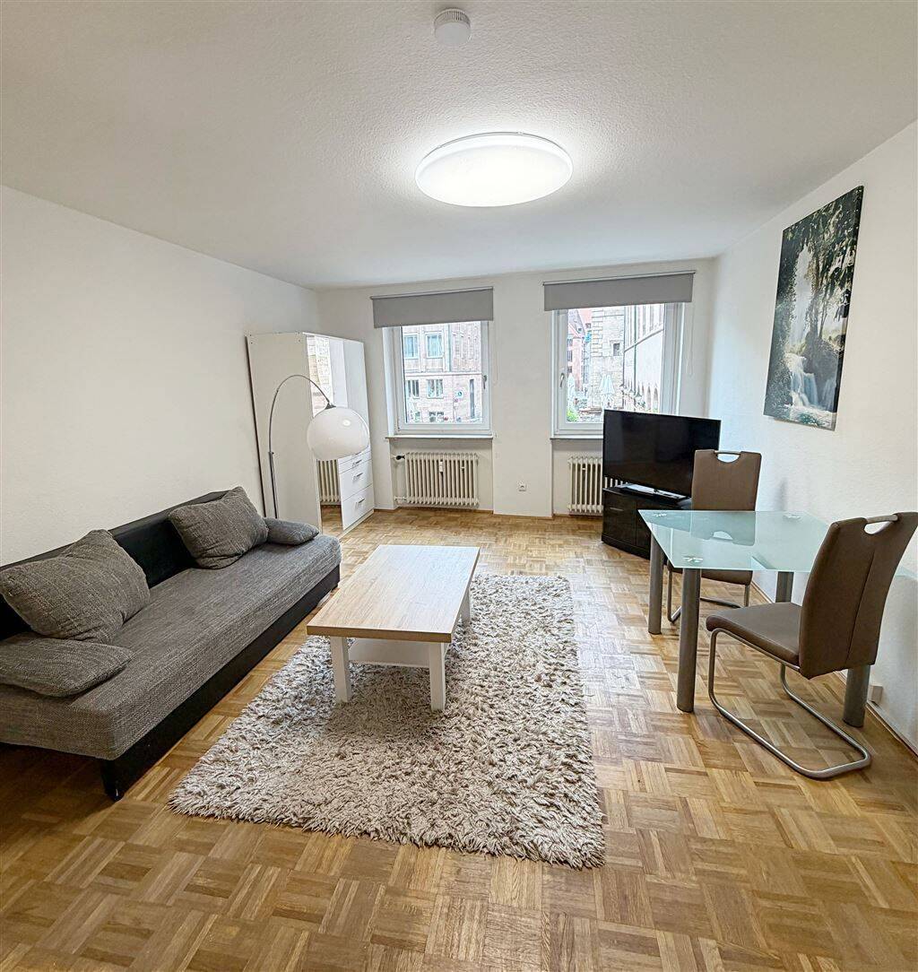 1A-Lage zwischen Hauptmarkt und Burg Nürnberg! Leerstehende 1-Zi.-Wohnung mit Balkon, 90403 Nürnberg (Gleißbühl Lorenz Sebald)