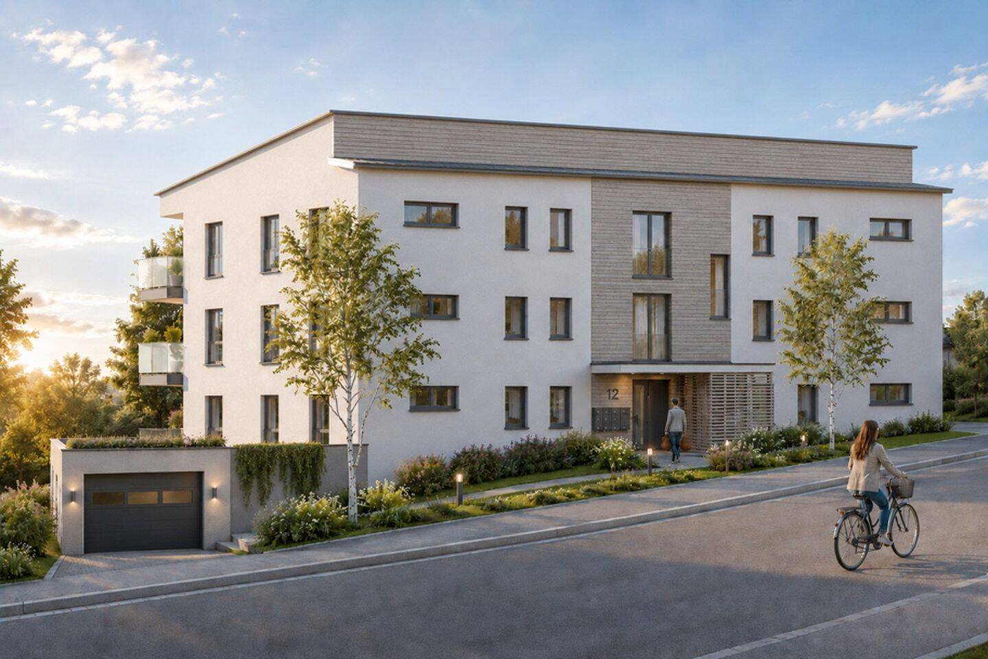 KfW 40 QNG | Neubau | 2-Zimmer-Eigentumswohnung | Aufzug |Tiefgarage, 84092 Bayerbach b. Ergoldsbach