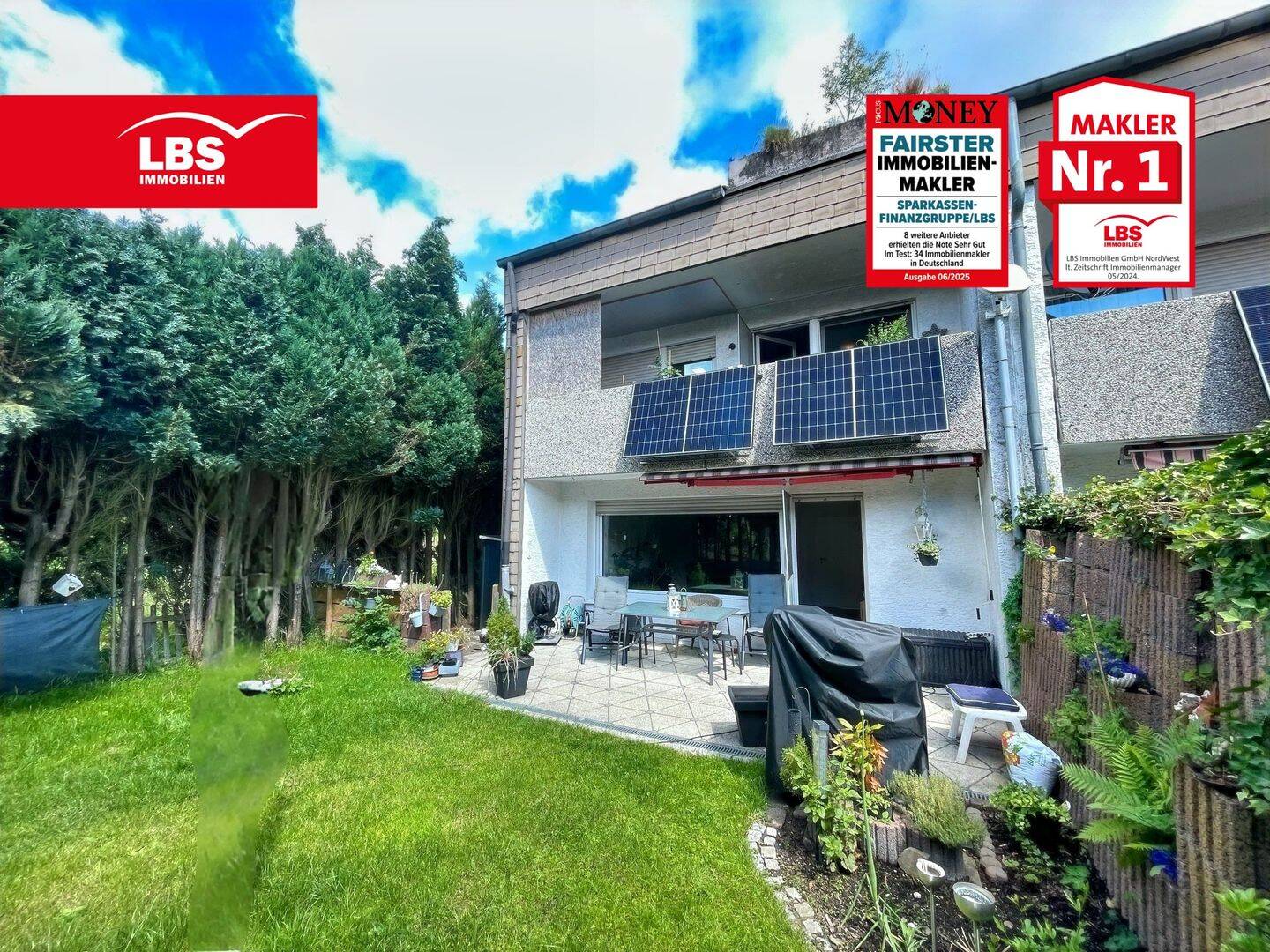 Ein-/Zweifamilienhaus mit Sauna und Balkon und sonnigem Garten, 58300 Wetter (Ruhr)