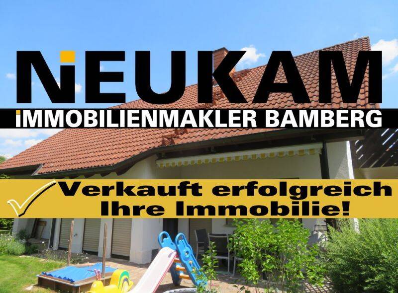 STEGAURACH: FREISTEHENDES MASSIVHAUS+EINLIEGERBEREICH+DOPPELGARAGE AUF ca.694m2 FÜR 715.000,-EURO, 96135 Stegaurach
