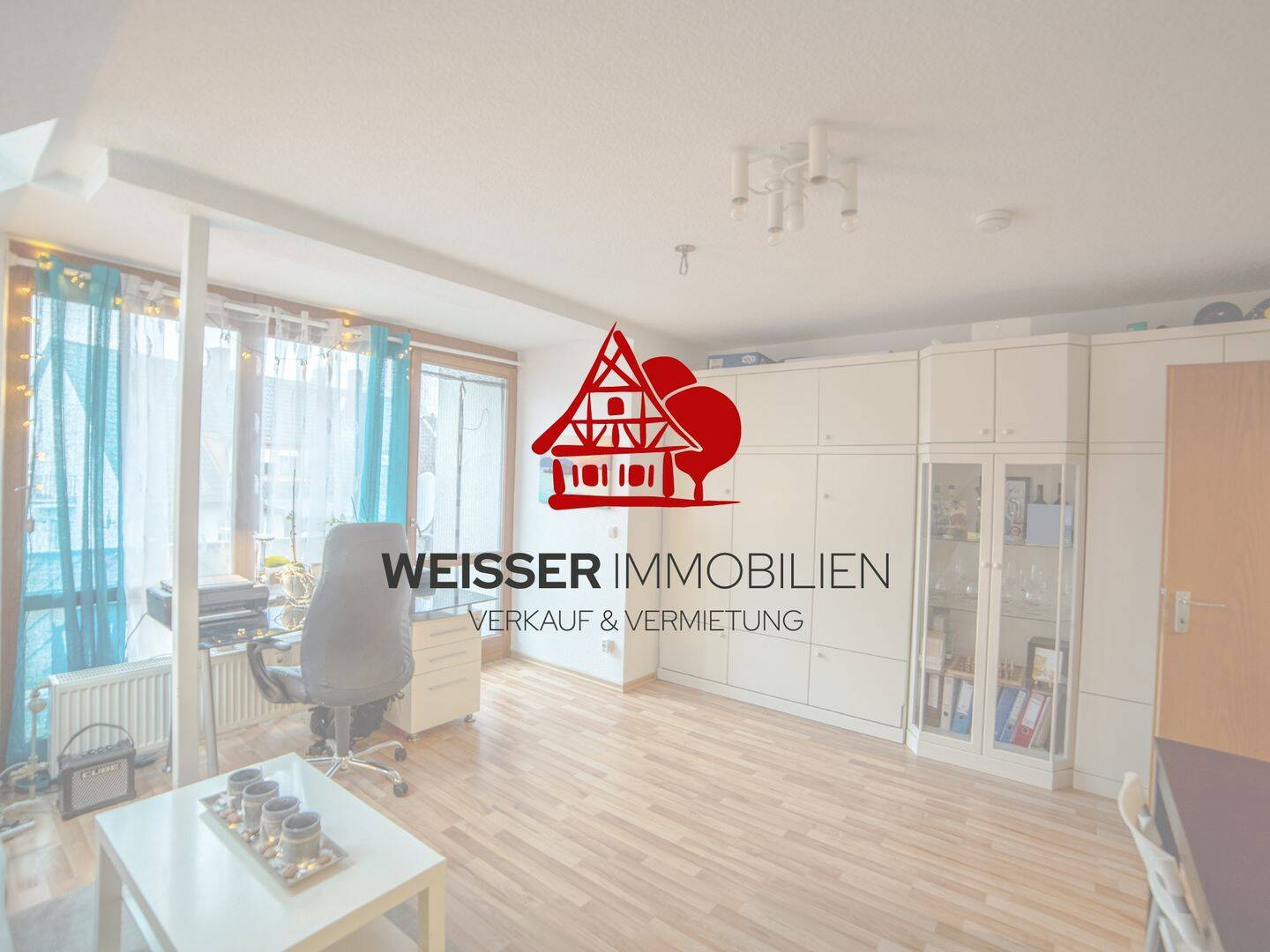 Vermietet! Möblierte 1-Zimmerwohnung in Fürth Vach mit Balkon und TG-Stellplatz, 90768 Fürth