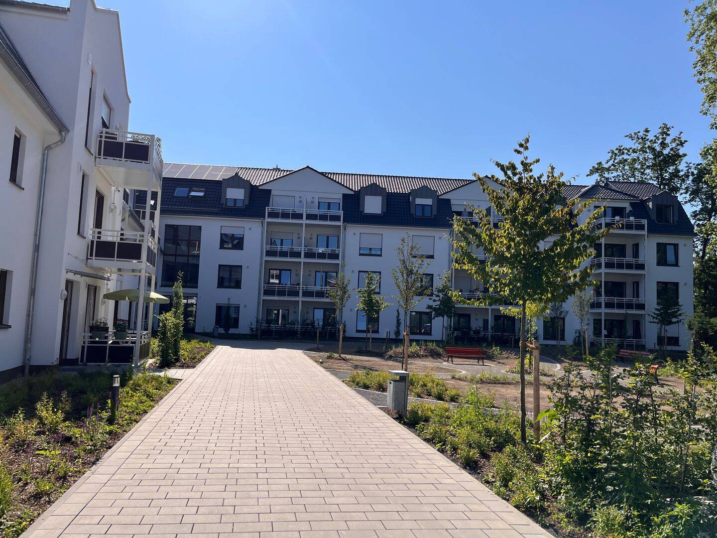 SENIORENWOHNUNG zu vermieten: 2 Zimmer mit Balkon und Einbauküche in barrierefreier Wohnanlage, 59505 Bad Sassendorf