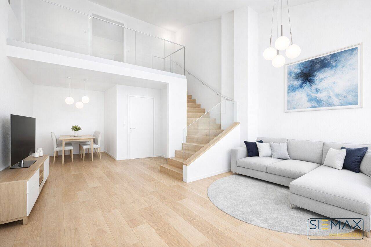 Außergewöhnliche Maisonettewohnung mit Haus-im-Haus-Charakter – ca. 150 m² Nutzfläche auf 3 Ebenen, 80939 München (Milbertshofen-Am Hart Schwabing-Freimann)