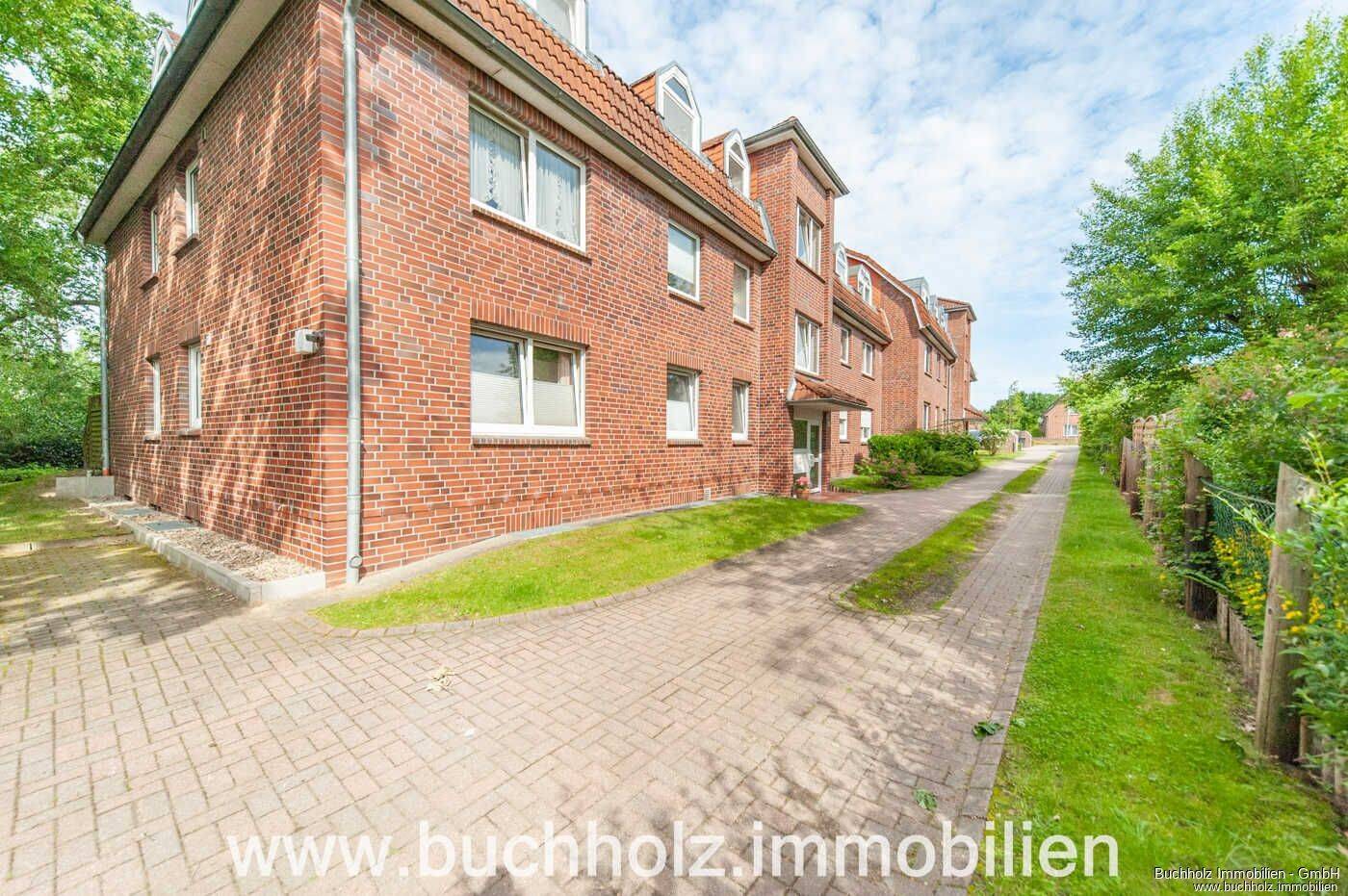 Buchholz – Zentrum, ruhige Wohnanlage und Top-Grundriss, mit Balkon und Blick ins Grüne, 21244 Buchholz in der Nordheide
