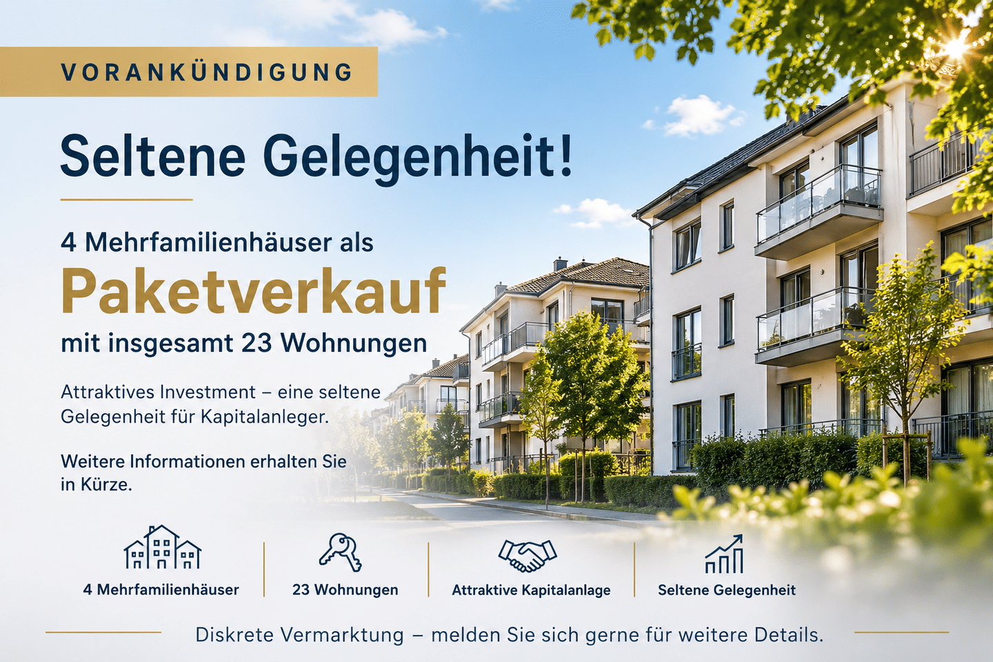 Gelegenheit: Paket aus 4 top gepflegten MFH mit 23 Wohnungen, 63924 Kleinheubach