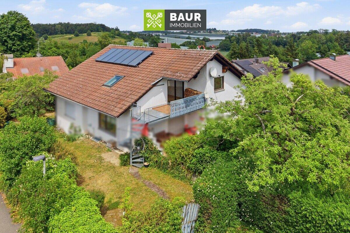 360° I WOHNEN MIT FREIRAUM 3,5-ZI.-DG-WOHNUNG mit Atelier und ca. 250 m² Garten bei Friedrichshafen, 88048 Friedrichshafen
