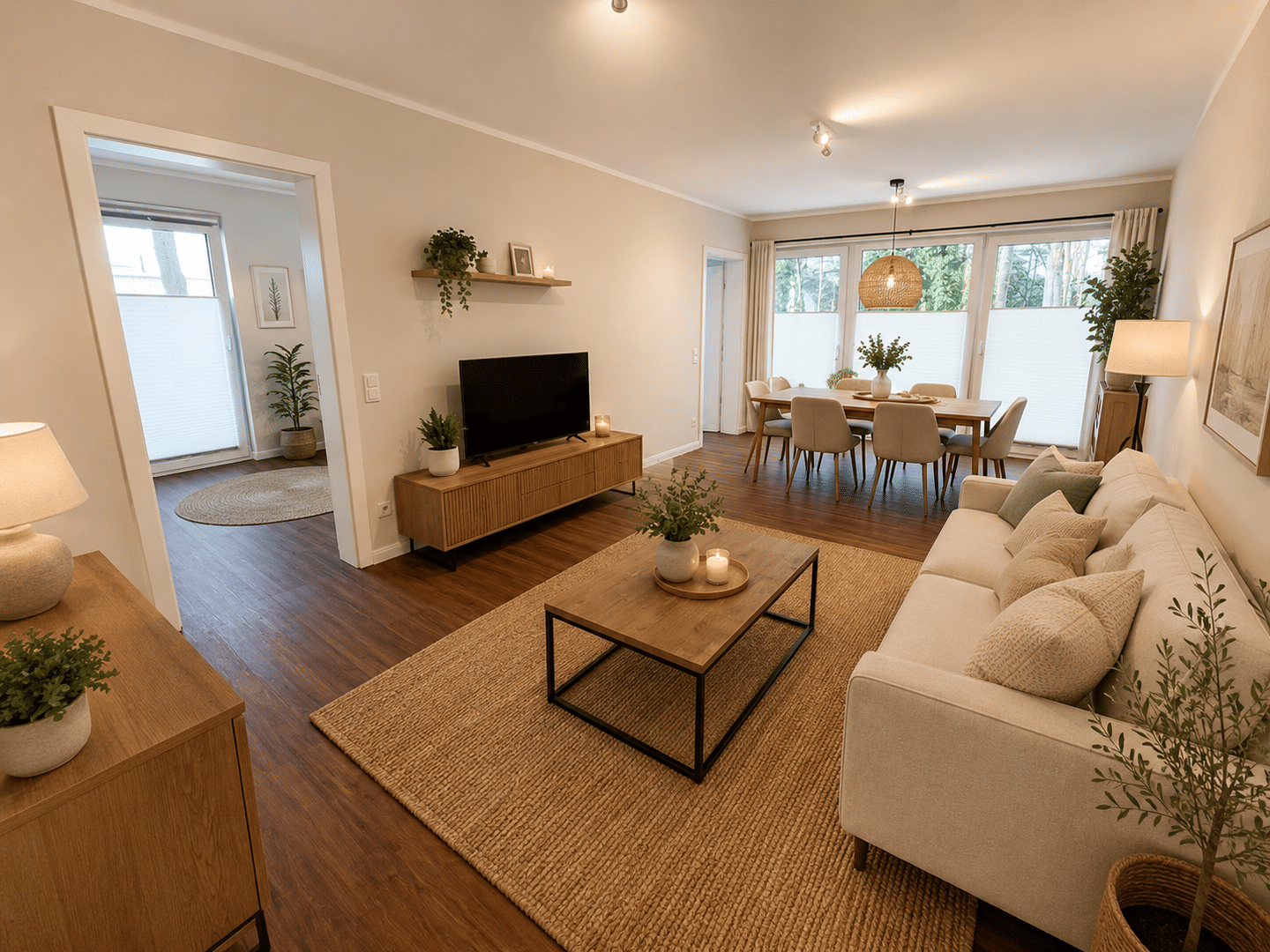 SOFORT VERFÜGBAR – gut geschnittene 3ZKB mit Privatgarten, 49434 Neuenkirchen-Vörden