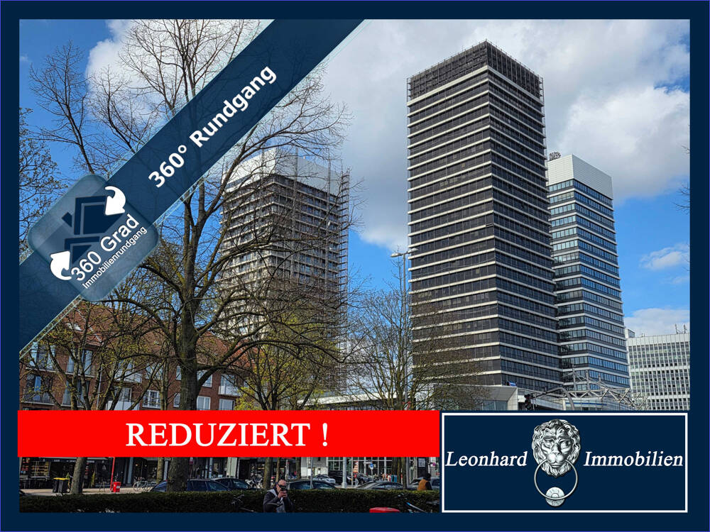 *10/7 Weitblick pur REDUZIERT: 1-Zi. Investment mit Steuer-Kick*, 22083 Hamburg (Hamburg-Nord Barmbek-Süd)