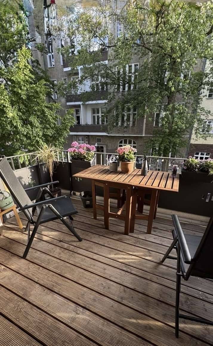 Möblierte 2-Zimmer-Wohnung mit großem Balkon in Berlin-Moabit – 10555 Berlin – Bild 1 von 4