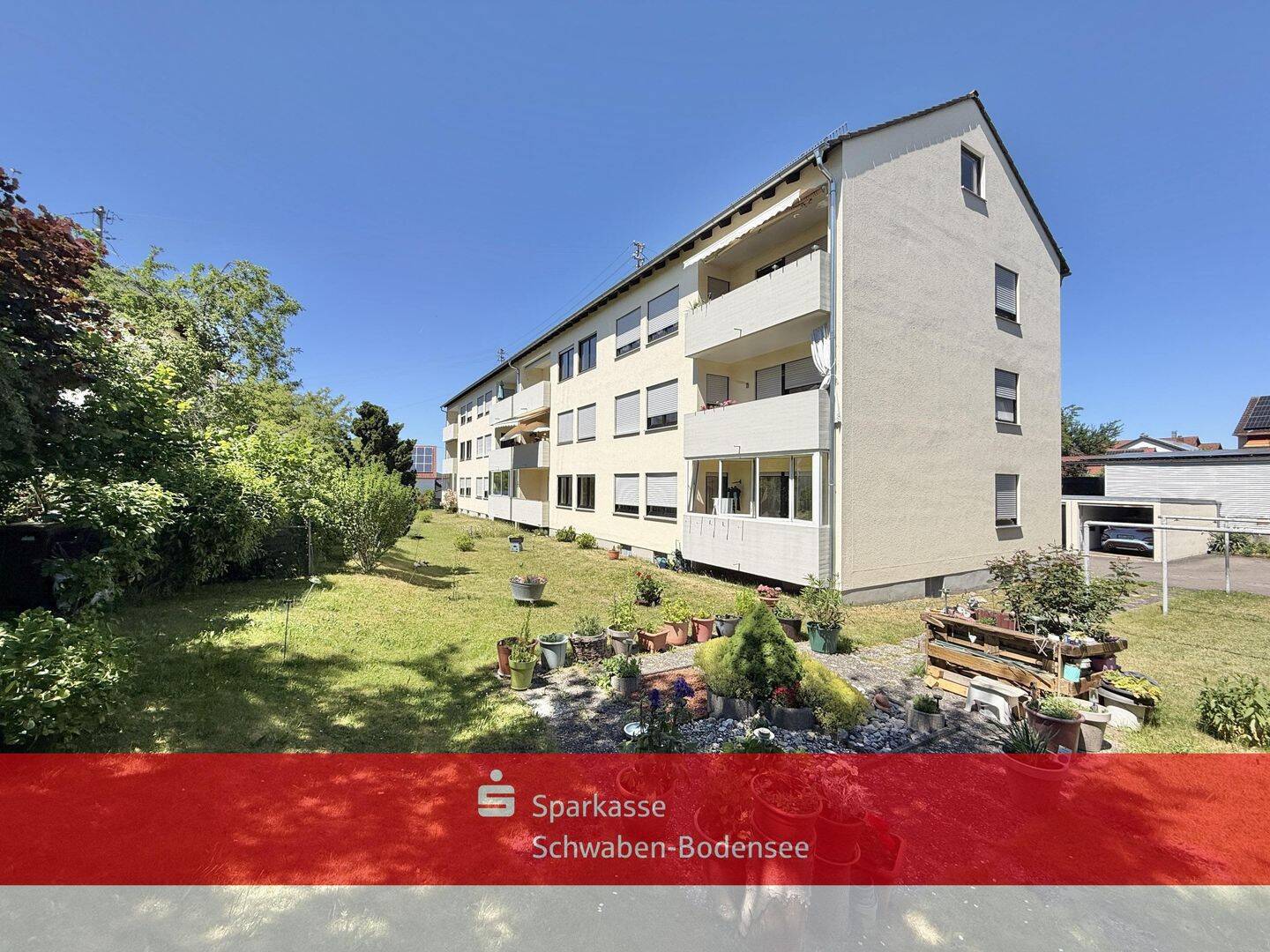 Sonnige 3-Zimmer-Wohnung mit Garage, 86399 Bobingen