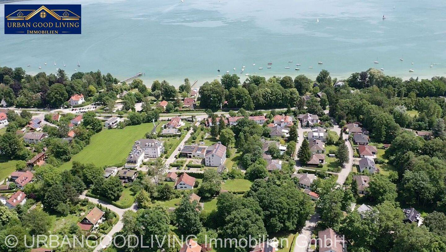 Großzügiges Grundstück mit Grünanlage und Bachlauf in Riederau am Ammersee, 86911 Dießen am Ammersee