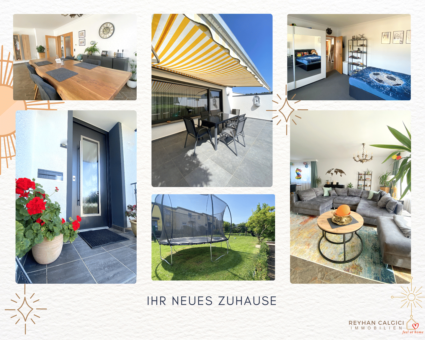 Außergewöhnlich großzügiges Reihenendhaus mit Garten & Sonnenterrasse