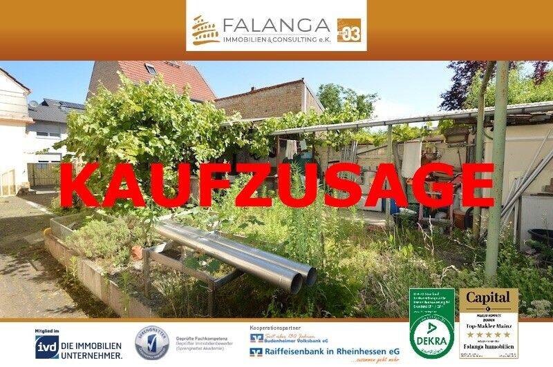 Falanga Immobilien – 1-2 Fam.Hs. mit vielfältigen Möglichkeiten & tollem Hof-/Gartenbereich in Bud., 55257 Budenheim