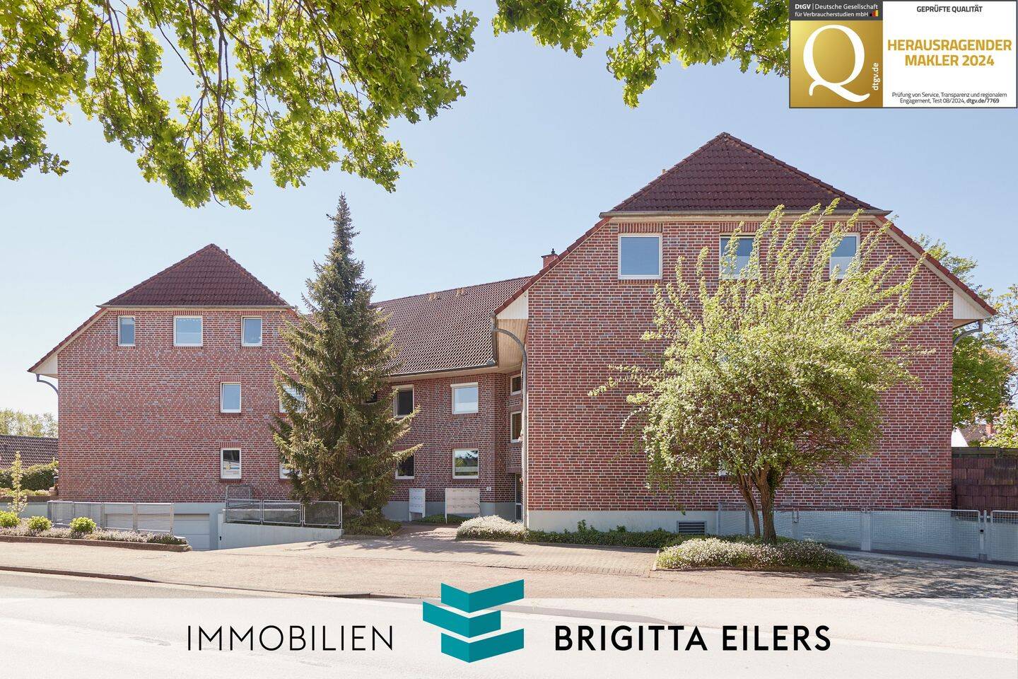 Keine Parkplatzsuche mehr! 3-Zi.-Maisonette mit herrlichem Südbalkon zzgl. zwei Tiefgaragenplätzen, 28832 Achim