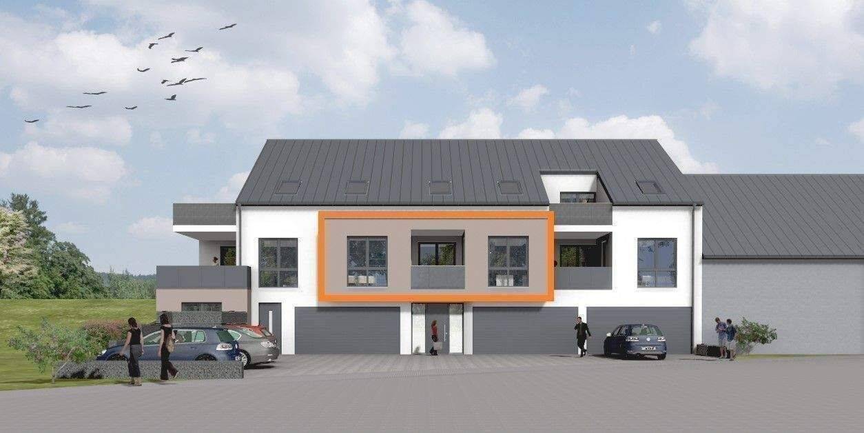 Ab 01.09.2026 / Obermennig – Konz / NEUBAU mit 6 Wohneinheiten / 2 Zimmer-Wohnung im 1. OG / Dusche / Fußbodenheizung / Balkon, 54329 Konz