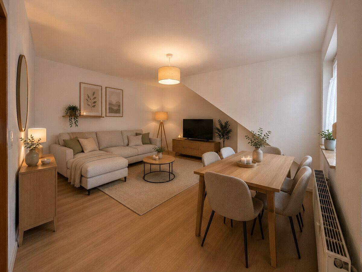 Frisch renovierte 2-Zimmer-Wohnung mit großem Balkon Einzug ab 01.07. möglich, 74589 Satteldorf