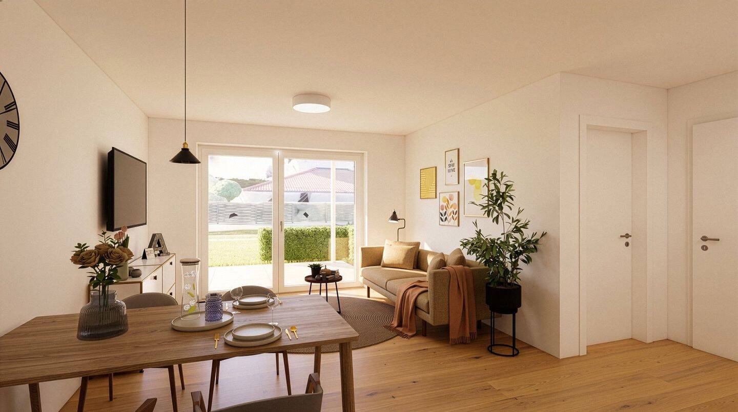 2-Zimmer-Neubauwohnung im KfW-40-QNG-Standard in Dietenheim, 89165 Dietenheim