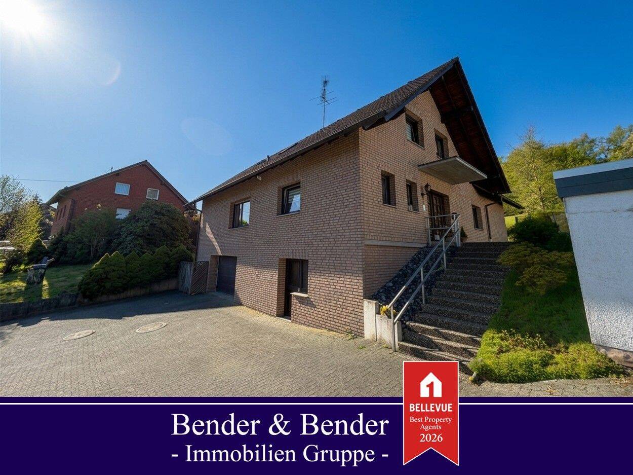 Vermietetes Zweifamilienhaus mit Sauna, Partykeller und Waldblick!, 57577 Hamm (Sieg)