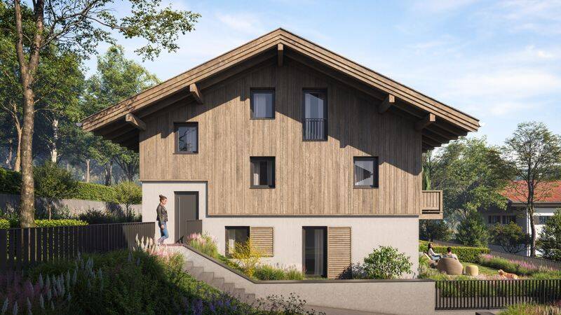 LeitzachEins: Neubau von zwei Doppelhaushälften in Miesbach/Parsberg, 83714 Miesbach