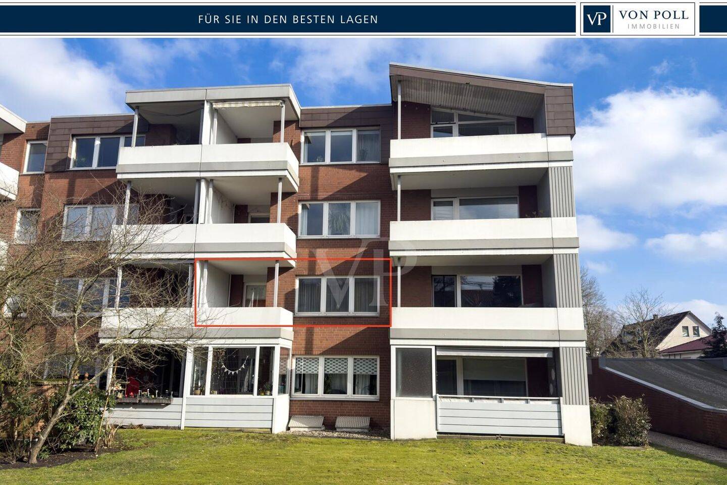 Solide 2-Zimmer-Wohnung im beliebten Stadtteil Donnerschwee, 26123 Oldenburg (Oldb) (Bürgerfelde Donnerschwee Nadorst)