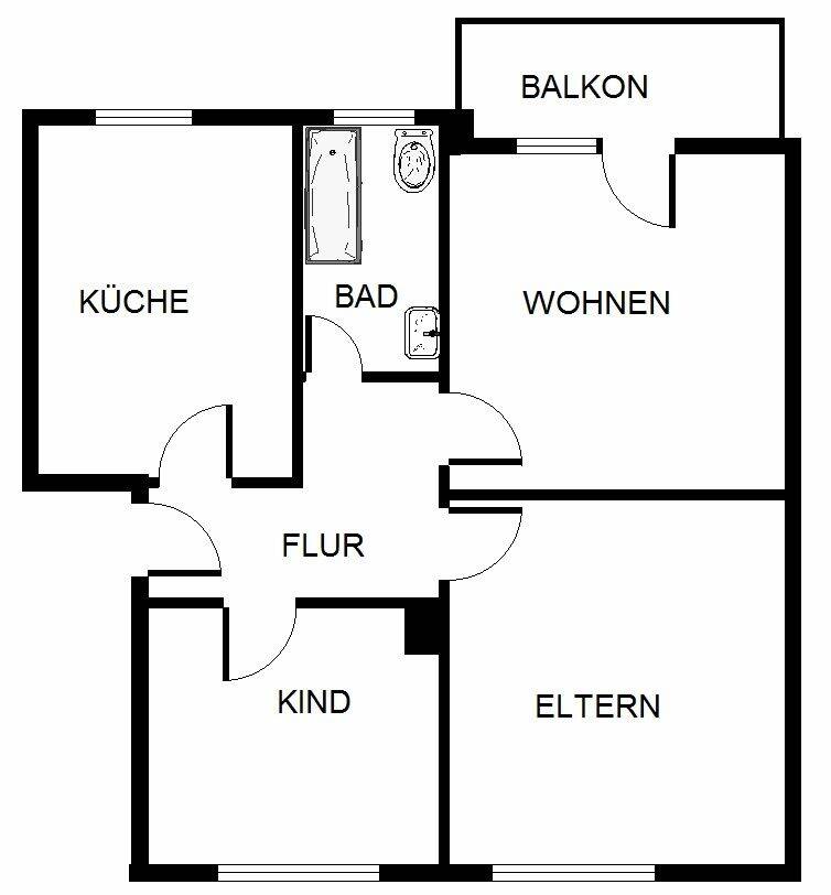 Demnächst frei! 3-Zimmer-Wohnung in Gelsenkirchen Hassel, 45896 Gelsenkirchen (Hassel Scholven)