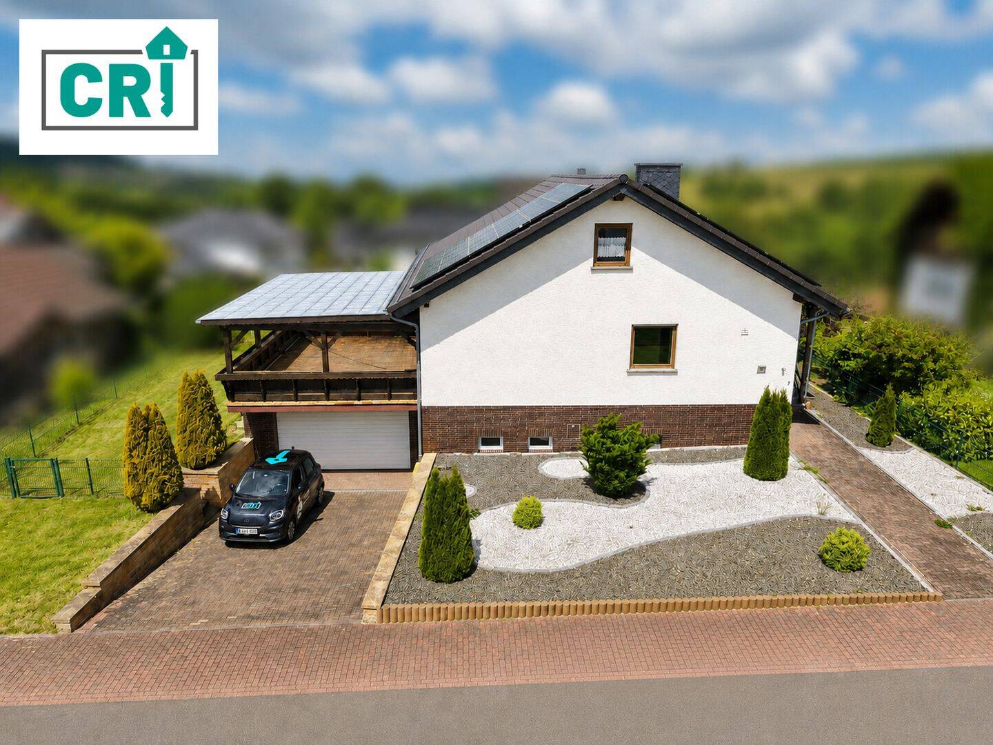 Zukunftsorientiert wohnen: Einfamilienhaus mit PV-Anlage und Nahwärme-Perspektive, 35287 Amöneburg