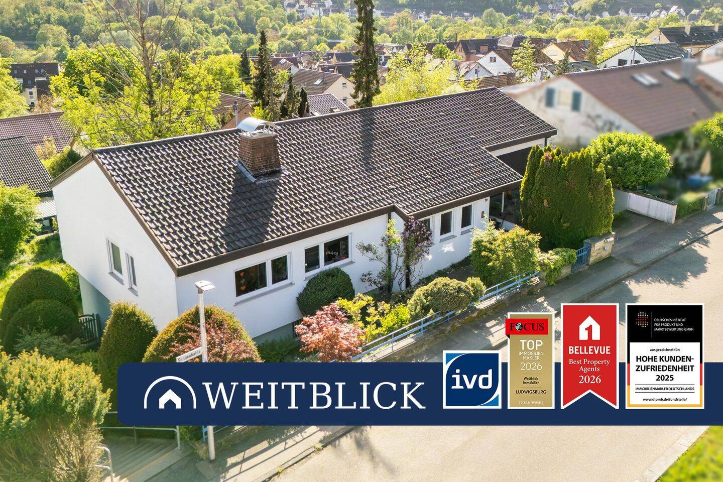 WEITBLICK: Einfamilienhaus mit Einliegerbereich in Toplage!, 71642 Ludwigsburg