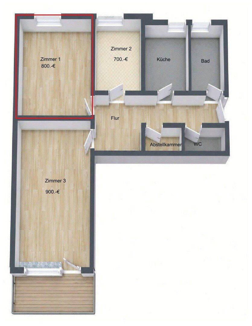WG-Zimmer in 3er-WG in 70 m² Wohnung zu vermieten, 81735 München (Berg am Laim Ramersdorf-Perlach Trudering-Riem)