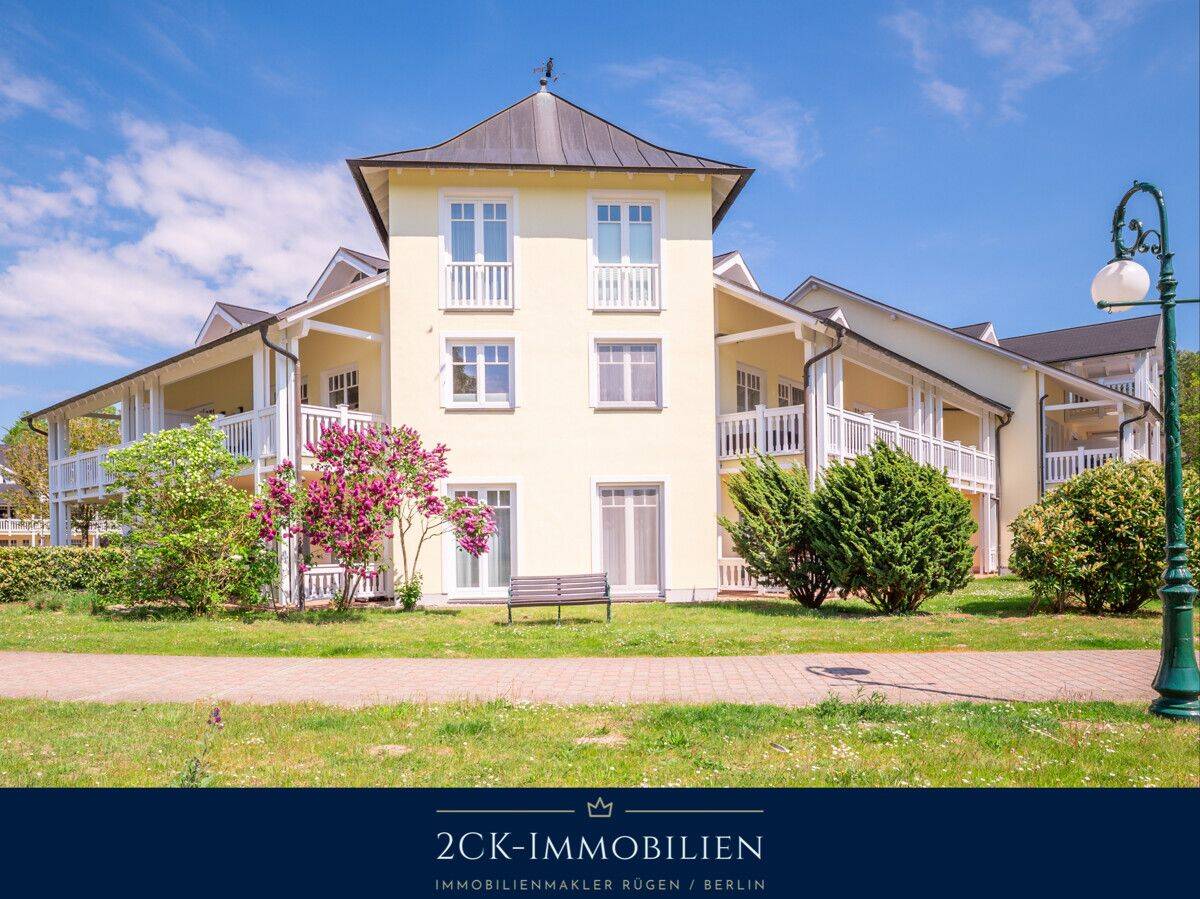Ostsee-Urlaub direkt vor der Tür: Möblierte 2-Zimmer-Wohnung mit Balkon, Stellplatz, Dünenpark Binz!, 18609 Binz