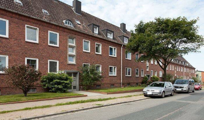 Bezugsfreie 2-Zimmer-Whg. in der Brüggemannstr. 58 zu vermieten // Husum, 25813 Husum
